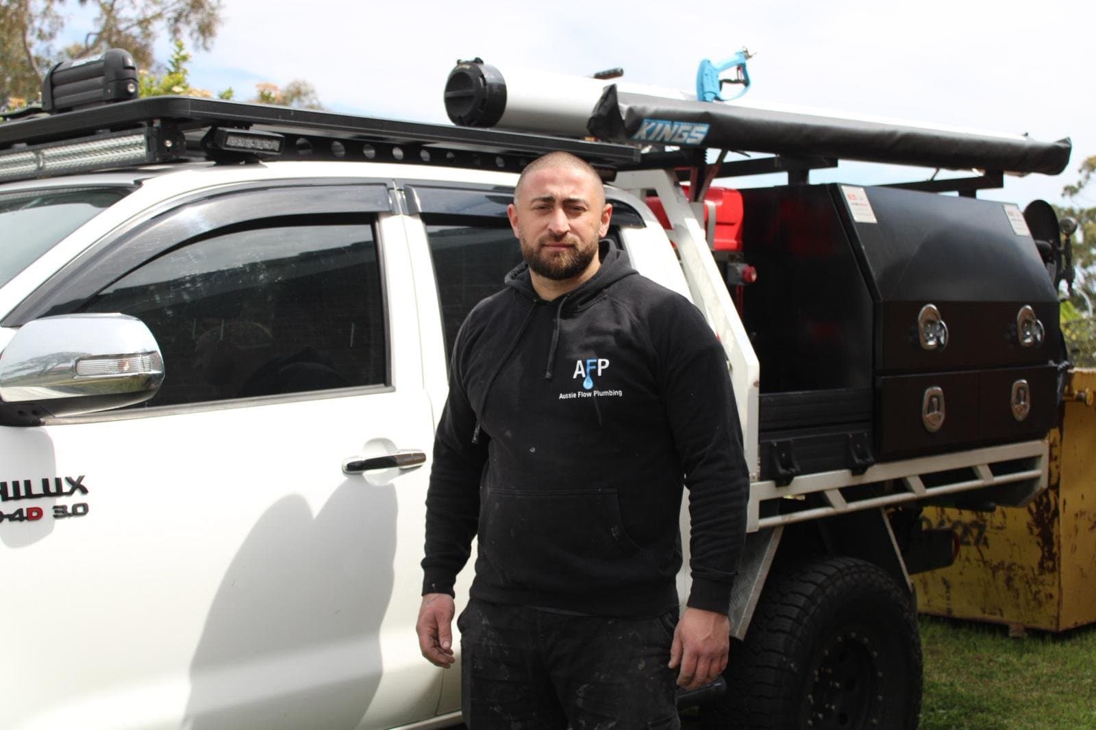 Aussie Flow Plumbing team at work